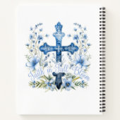 Gepersonaliseerd Notitieboek Geloof in volle bloei (Achterkant)