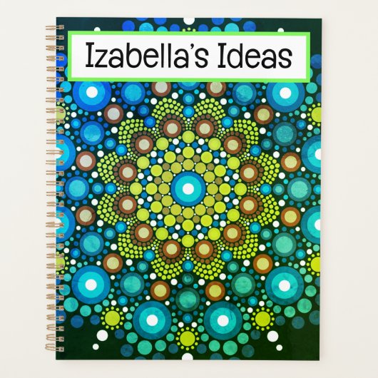 Gepersonaliseerd notitieboek journaal (Voorkant)