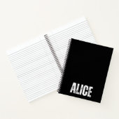 Gepersonaliseerd Notitieboek met Alice (Binnen)