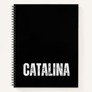 Gepersonaliseerd Notitieboek met Catalina