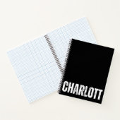 Gepersonaliseerd Notitieboek met Charlotte (Binnen)