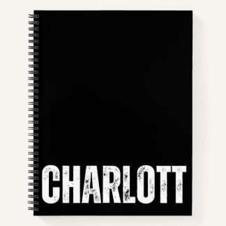 Gepersonaliseerd Notitieboek met Charlotte