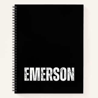 Gepersonaliseerd Notitieboek met Emerson