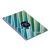 Gepersonaliseerd Notitieboek met modern Abstract b (Rechterzijde)