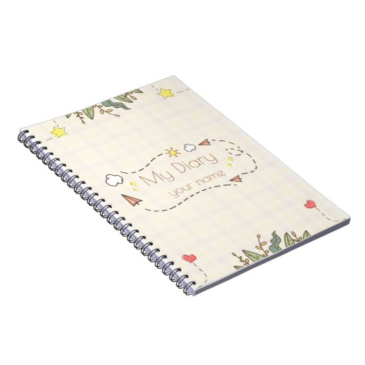 Gepersonaliseerd Notitieboek met naam (Rechterzijde)