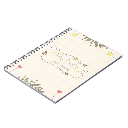 Gepersonaliseerd Notitieboek met naam (Linkerzijde)