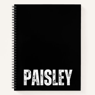 Gepersonaliseerd Notitieboek met Paisley