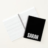 Gepersonaliseerd Notitieboek met Sarah (Binnen)