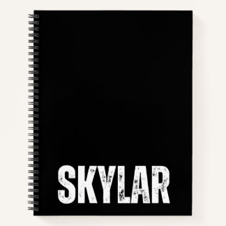 Gepersonaliseerd Notitieboek met Skylar