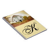 Gepersonaliseerd notitieboek Sunset Barn Country R (Rechterzijde)