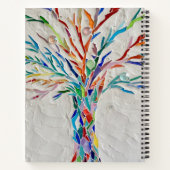 Gepersonaliseerd Notitieboek van de boomstam (Achterkant)