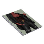 Gepersonaliseerd Notitieboek van Girl Boss (Rechterzijde)