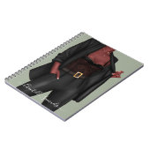 Gepersonaliseerd Notitieboek van Girl Boss (Linkerzijde)