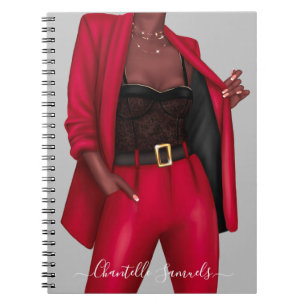 Gepersonaliseerd Notitieboek van Girl Boss