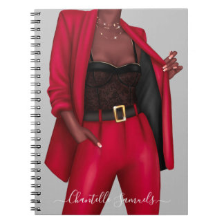 Gepersonaliseerd Notitieboek van Girl Boss