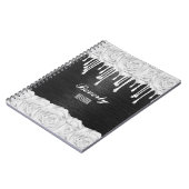 Gepersonaliseerd Notitieboek van White Rose (Linkerzijde)