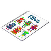 Gepersonaliseerd Notitieboek voor kinderen (Linkerzijde)