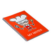 Gepersonaliseerd notitieboek voor recepten en idee (Rechterzijde)