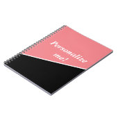 Gepersonaliseerd Notitieboek voor spiraalfoto (Linkerzijde)