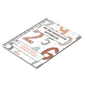 Gepersonaliseerd Notitieboeken voor school – geper (Linkerzijde)