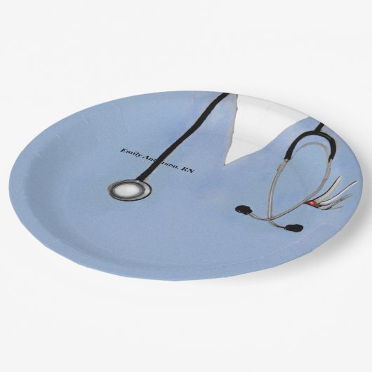 Gepersonaliseerd Nurse Paper Bord (Gekanteld)