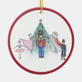 Gepersonaliseerd Nutkraker Ballet Ornament (Voorkant)