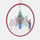 Gepersonaliseerd Nutkraker Ballet Ornament (Links)