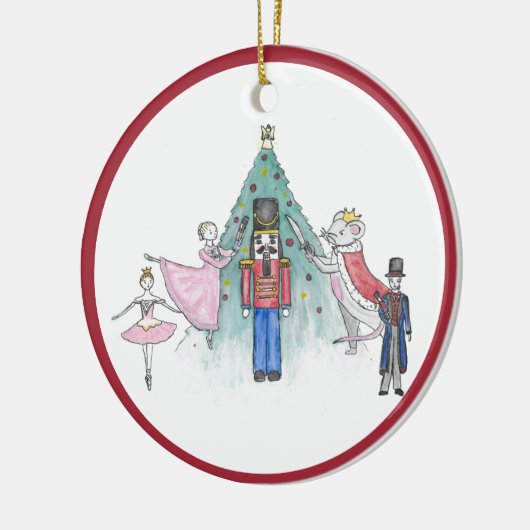 Gepersonaliseerd Nutkraker Ballet Ornament (Links)