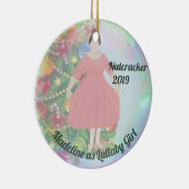 Gepersonaliseerd Nutkraker Ornament - Lullaby Girl (Rechts)
