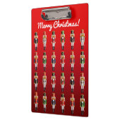 Gepersonaliseerd Nutty Nutkraker Speelgoed Soldate Klembord (Links)