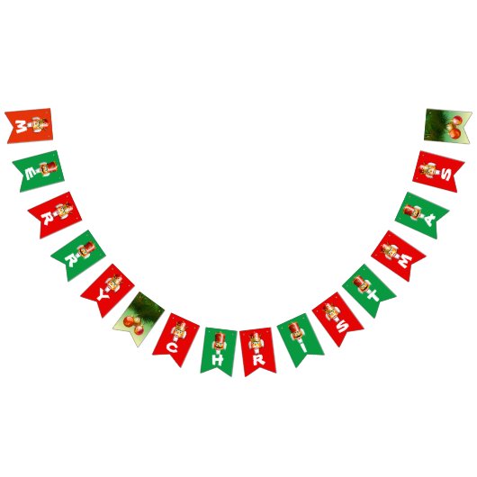 Gepersonaliseerd Nutty Nutkrakers Cartoon Vlaggetjes (Alle)