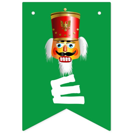 Gepersonaliseerd Nutty Nutkrakers Cartoon Vlaggetjes (Tweede vlag)