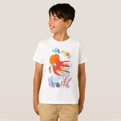 Gepersonaliseerd Ocean Friends T-shirt (Voorkant volledig)