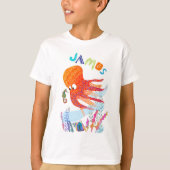 Gepersonaliseerd Ocean Friends T-shirt (Voorkant)