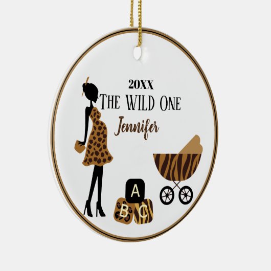 Gepersonaliseerd Oerwoud Ornament (Rechts)