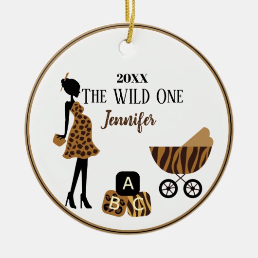 Gepersonaliseerd Oerwoud Ornament (Voorkant)