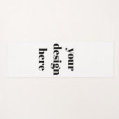 Gepersonaliseerd of aangepast yogamat (Voorkant (horizontaal))