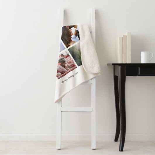 Gepersonaliseerd Oh What Fun Sherpa Deken (In situ)