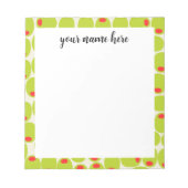 Gepersonaliseerd olijven Notitieblok (Voorkant)