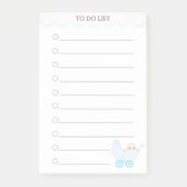 Gepersonaliseerd om Lijst & Baby Stroller Post-it  Post-it® Notes (Voorkant)