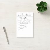 GEPERSONALISEERD OM LIJSTNOTITIES TE DOEN POST-IT® NOTES (Kantoor)