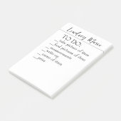 GEPERSONALISEERD OM LIJSTNOTITIES TE DOEN POST-IT® NOTES (Schuin)