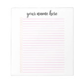 Gepersonaliseerd om List Planner Notitieblok te do (Voorkant)