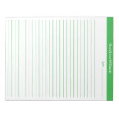 Gepersonaliseerd om te doen Lijst Custom Planner B Notitieblok (Voorkant)