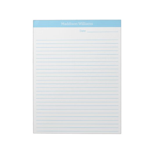 Gepersonaliseerd om te doen Lijst Custom Planner B Notitieblok (Linkerzijde)