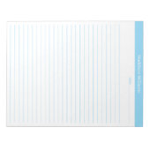 Gepersonaliseerd om te doen Lijst Custom Planner B Notitieblok (Voorkant)