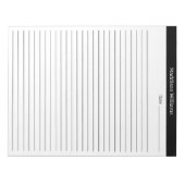 Gepersonaliseerd om te doen Lijst Custom Planner B Notitieblok (Voorkant)