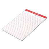 Gepersonaliseerd om te doen Lijst Custom Planner B Notitieblok (Schuin)