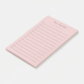 Gepersonaliseerd om te doen lijst Post-it® notes P (Schuin)