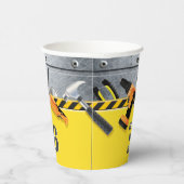 Gepersonaliseerd onder Bouw van "Birthday Paper Cu Papieren Bekers (Rechts)